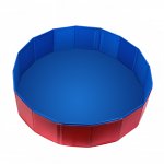 Pidsen Foldable PVC Pet Swimming Pool Bathing Tub Bathtub Dog Cats Washer